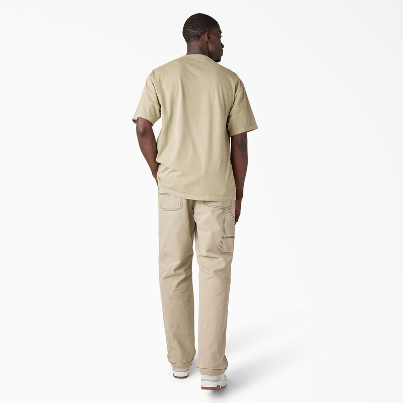 Dickies Bandon Short Sleeve T-Shirt Desert Sand Pigment Wash ID-uF8lac5J
