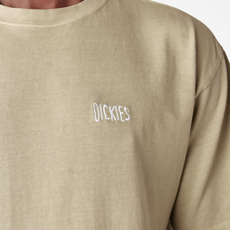 Dickies Bandon Short Sleeve T-Shirt Desert Sand Pigment Wash ID-uF8lac5J