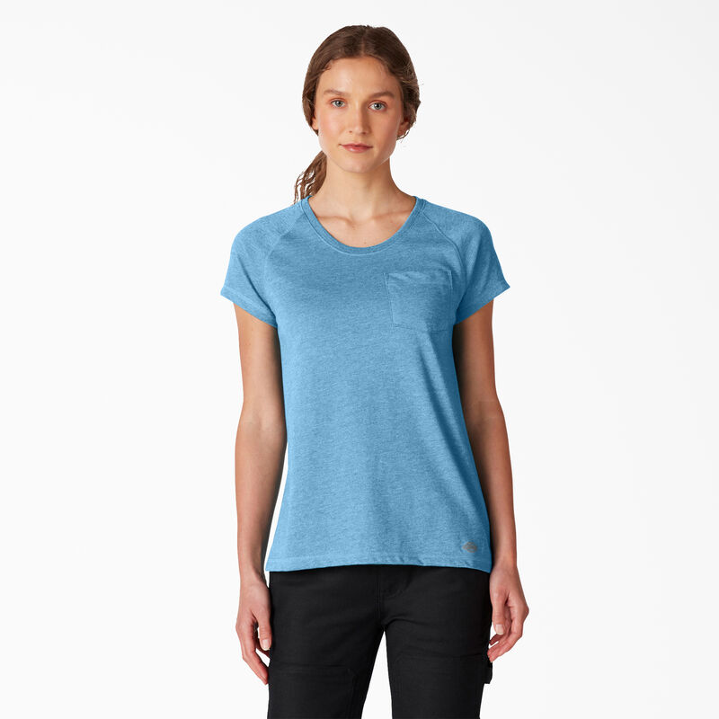 Dickies Cooling Short Sleeve Pocket T-Shirt Azure Blue ID-uLdPMhvl