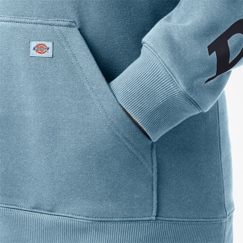 Dickies Plus Heavyweight Logo Sleeve Pullover Clear Blue ID-uM1sPuu3
