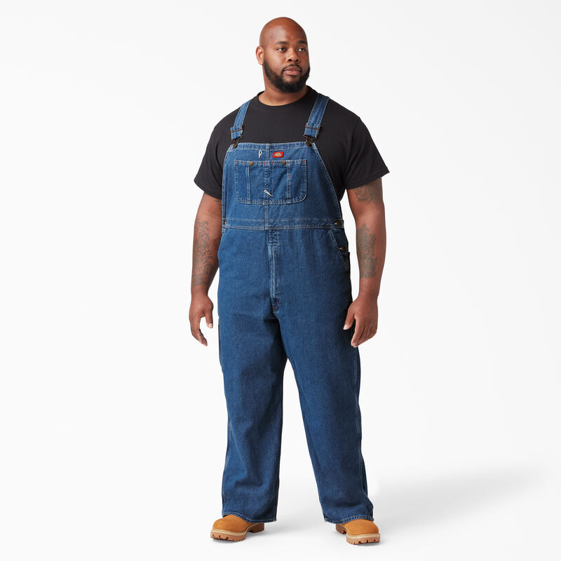 Dickies Stonewashed Indigo Bib Overalls Stonewashed Indigo Blue ID-uPzXu6ls