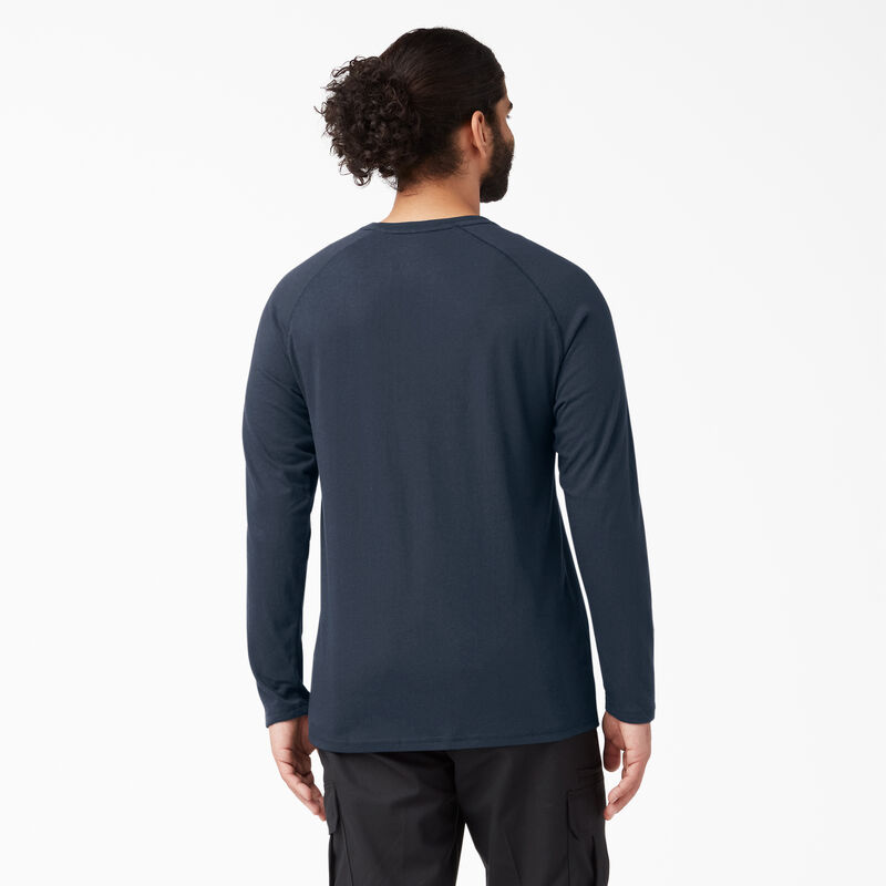 Dickies Cooling Long Sleeve Pocket T-Shirt Dark Navy ID-uTeoKW16