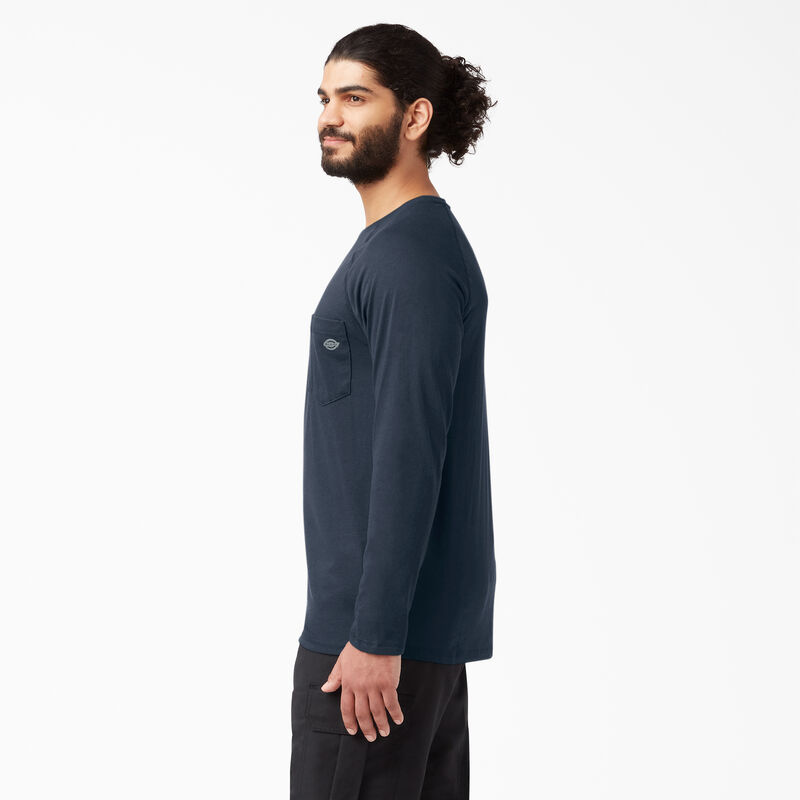 Dickies Cooling Long Sleeve Pocket T-Shirt Dark Navy ID-uTeoKW16