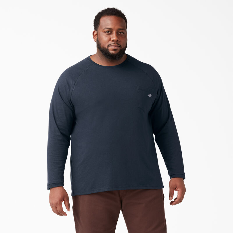Dickies Cooling Long Sleeve Pocket T-Shirt Dark Navy ID-uTeoKW16