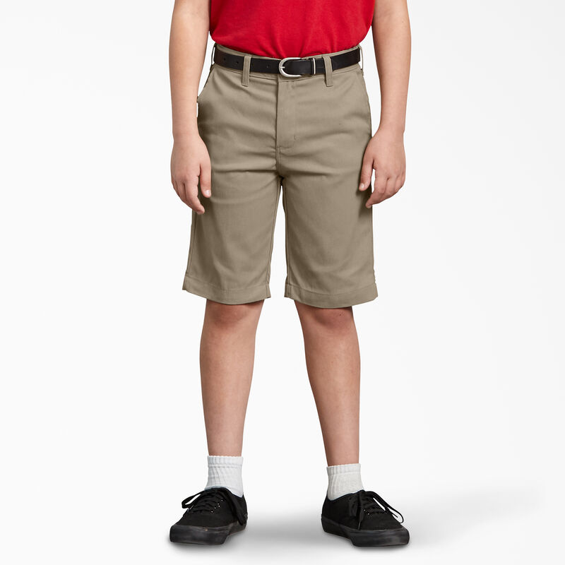 Dickies Boys' FLEX Slim Fit Shorts, 8-20 Desert Sand ID-uUapPAym