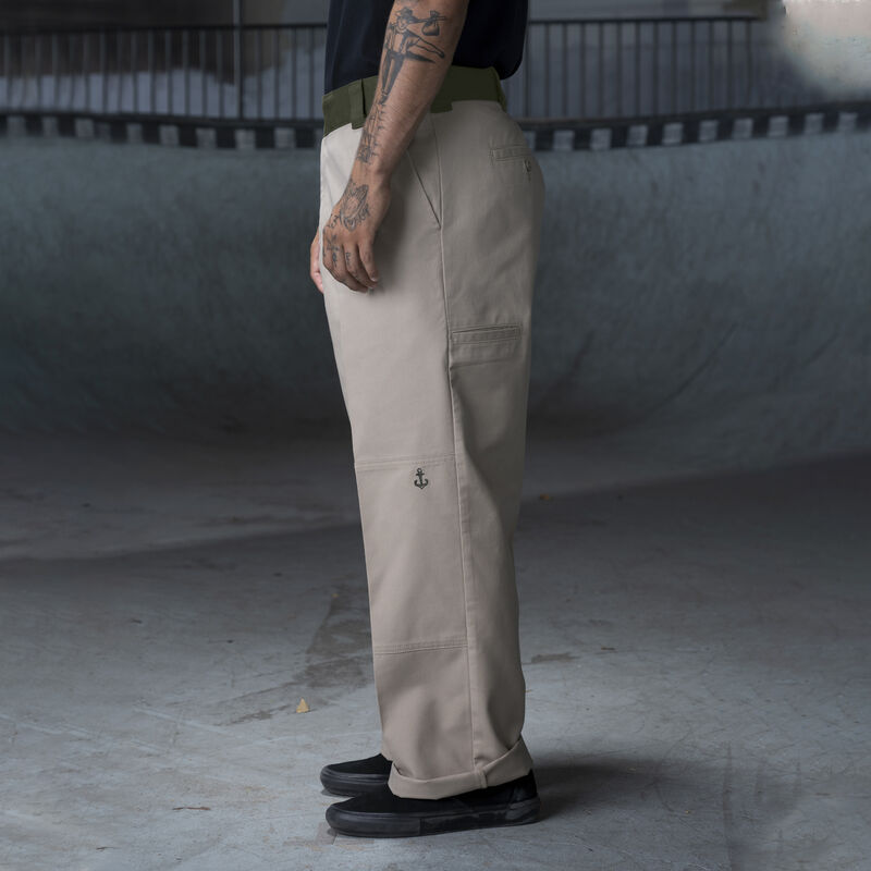 Dickies Ronnie Sandoval Loose Fit Double Knee Pants Desert Sand/Olive Color Block ID-uiAdjsjA