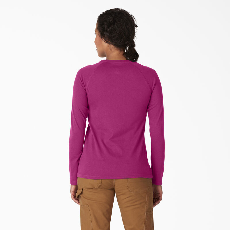 Dickies Cooling Long Sleeve Pocket T-Shirt Festival Fuchsia ID-uqT9a1NA