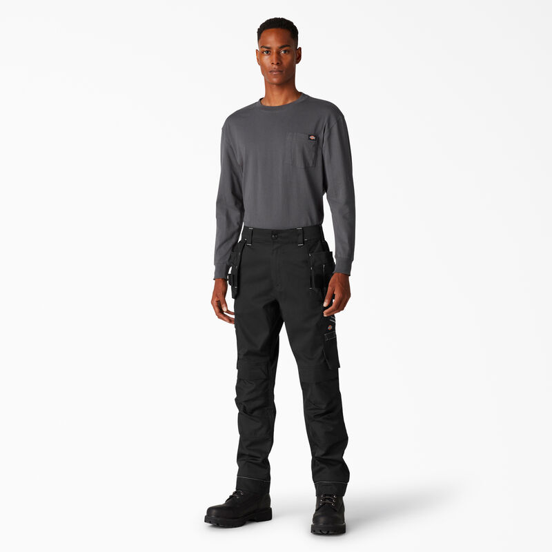 Dickies FLEX Performance Workwear Regular Fit Holster Pants Black ID-ux4b77sv
