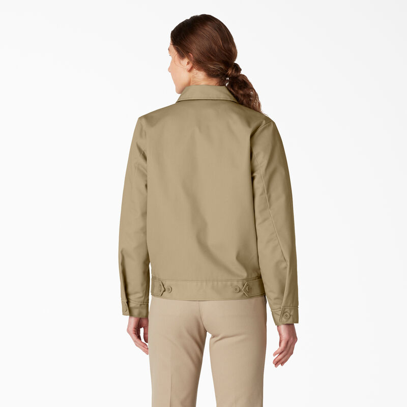 Dickies Insulated Eisenhower Jacket Military Khaki ID-v0Oe1t3R