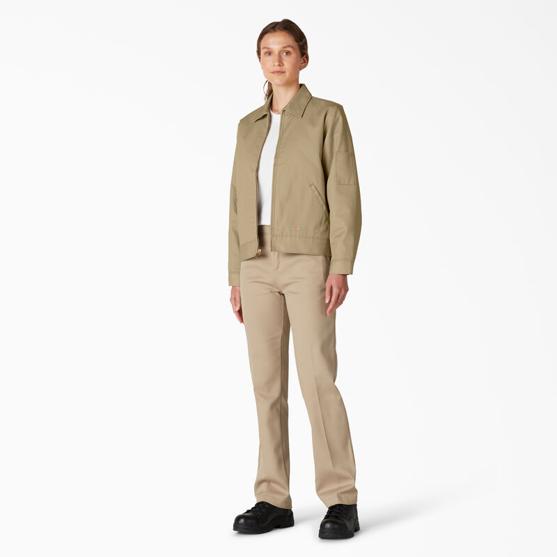 Dickies Insulated Eisenhower Jacket Military Khaki ID-v0Oe1t3R