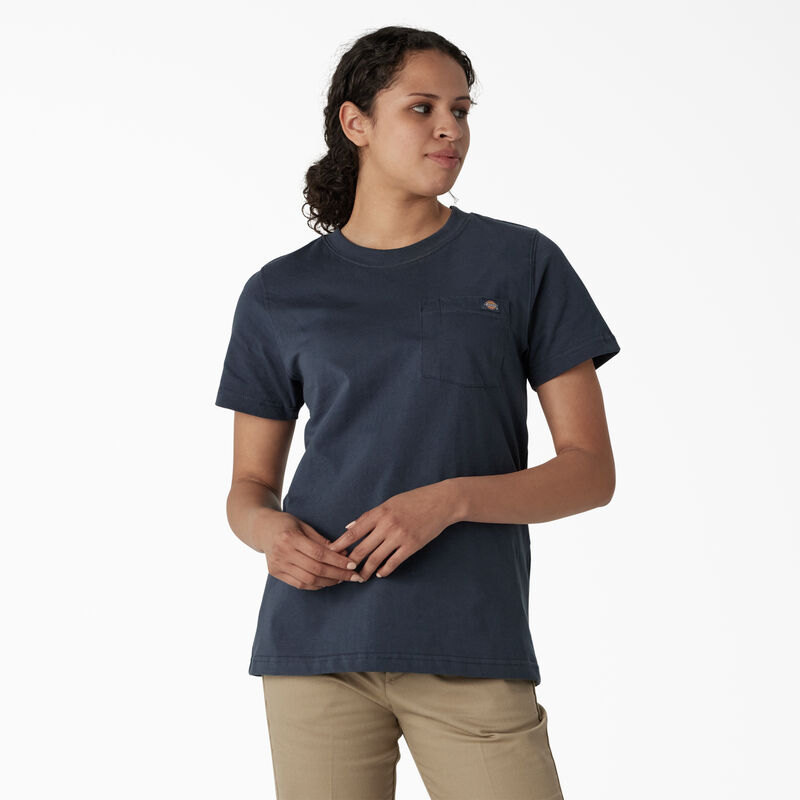 Dickies Heavyweight Short Sleeve Pocket T-Shirt Airforce Blue ID-v1efR9Ff