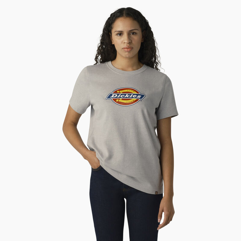 Dickies Heavyweight Logo T-Shirt Heather Gray ID-v82csqnD