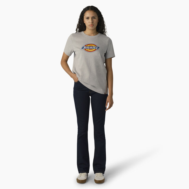 Dickies Heavyweight Logo T-Shirt Heather Gray ID-v82csqnD
