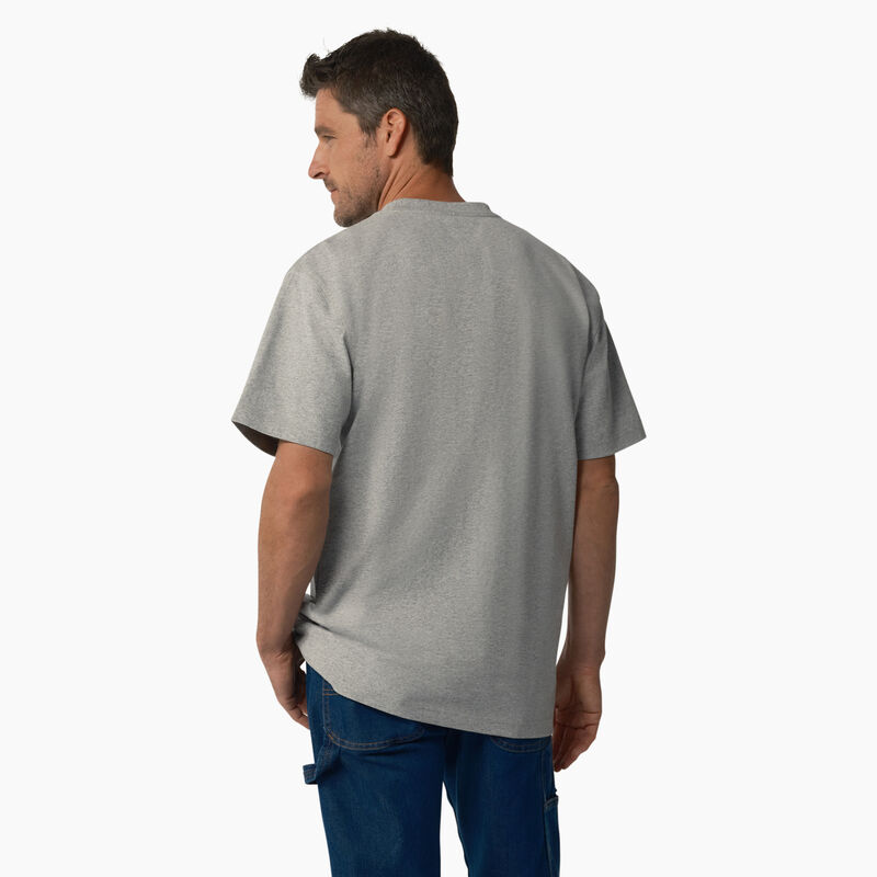 Dickies Short Sleeve Wordmark Graphic T-Shirt Heather Gray ID-vXPtjmYP