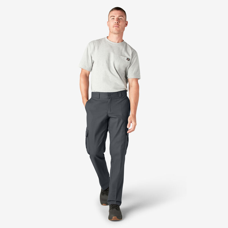 Dickies FLEX Regular Fit Cargo Pants Charcoal Gray ID-vupkdhF4