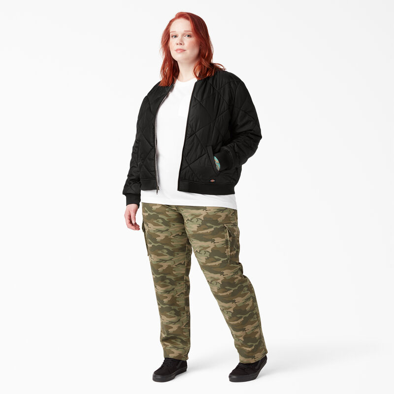 Dickies Plus Quilted Bomber Jacket Black ID-w4JvdEwV