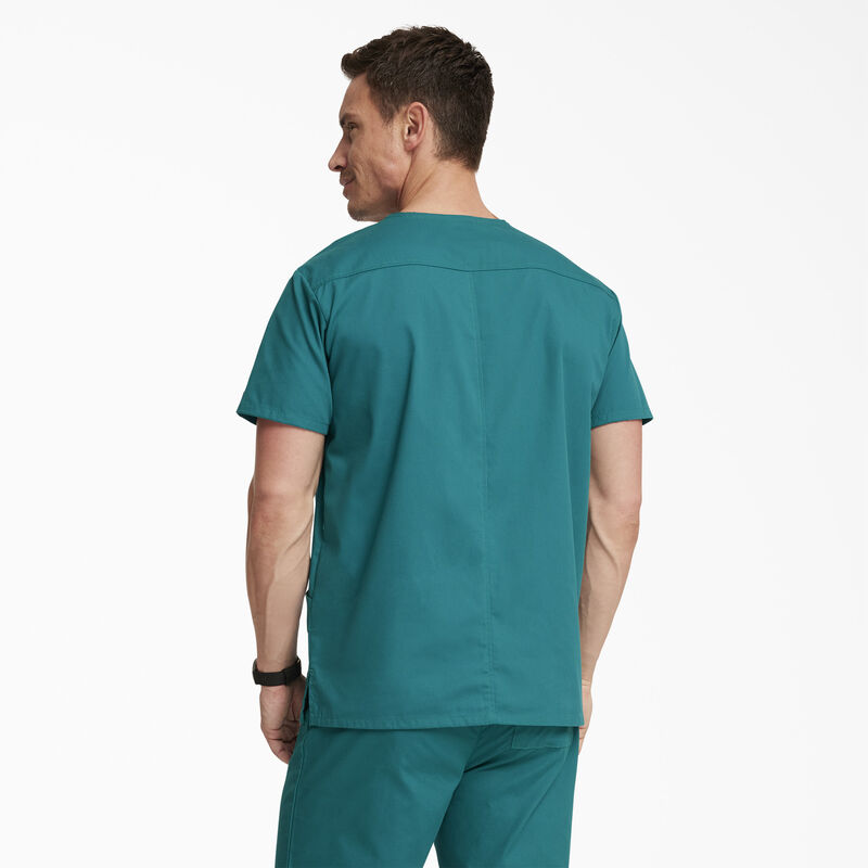 Dickies Men's EDS Signature V-Neck Scrub Top Regular ID-wAim57KU