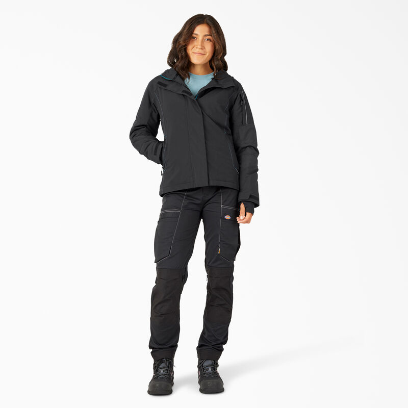Dickies Performance Workwear Waterproof Insulated Jacket Black ID-wBv86vv0
