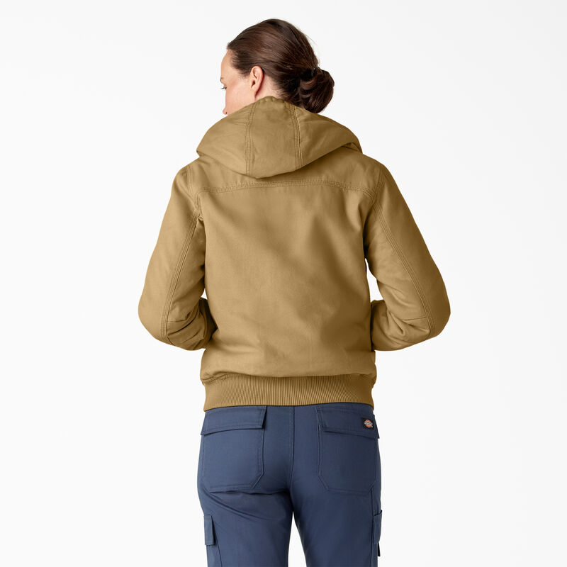 Dickies Fleece Lined Duck Canvas Jacket Rinsed Nubuck ID-wJkflccd