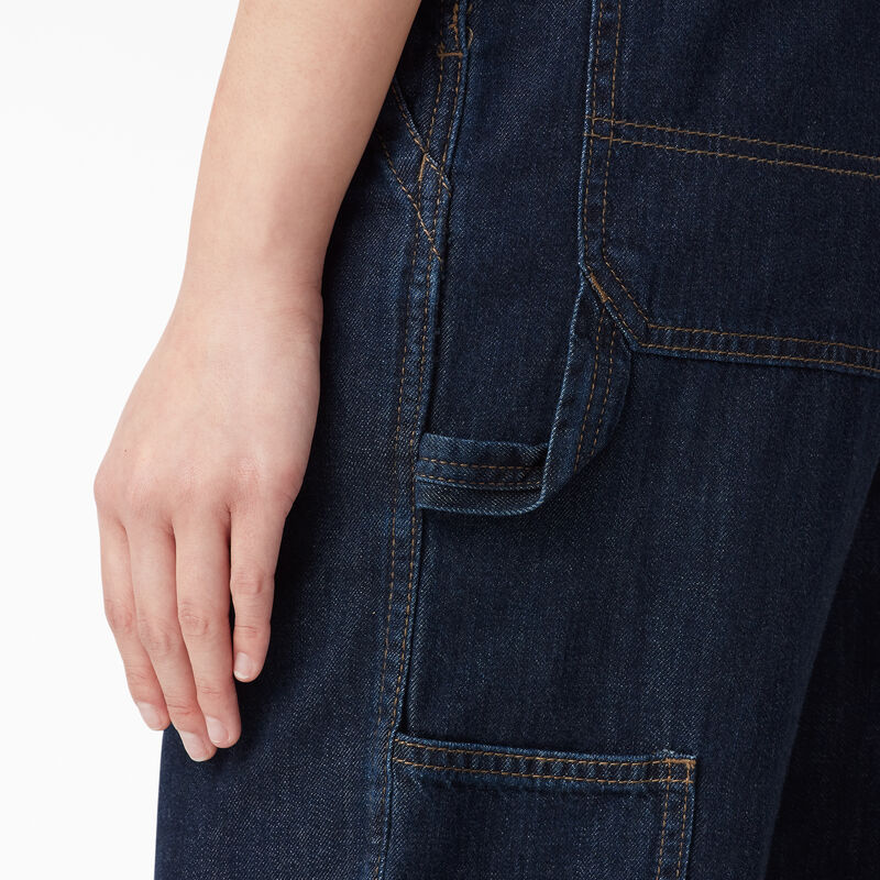 Dickies Relaxed Fit Bib Overalls Dark Indigo ID-wP4TbcLg