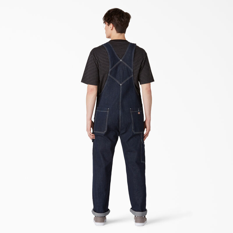Dickies Rinsed Denim Double Knee Bib Overalls Regular ID-wVMOj13R