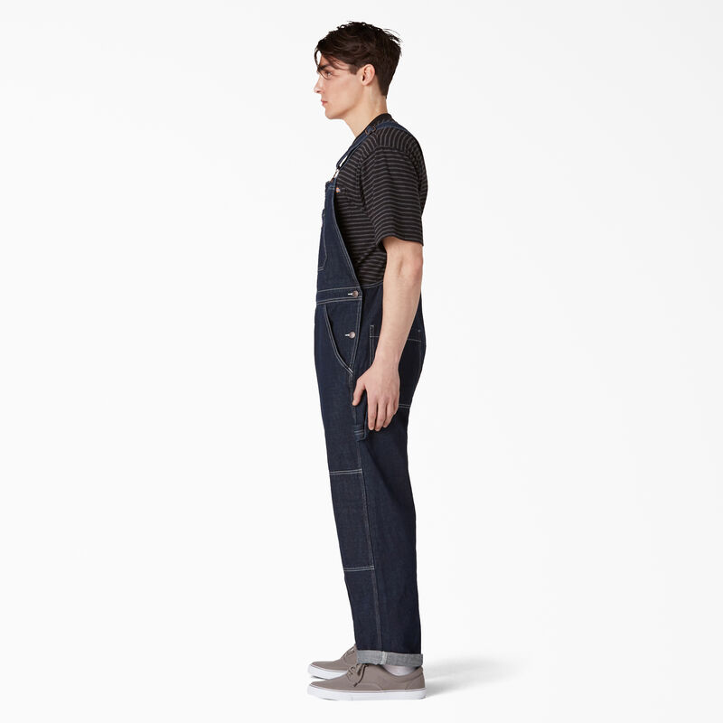 Dickies Rinsed Denim Double Knee Bib Overalls Regular ID-wVMOj13R
