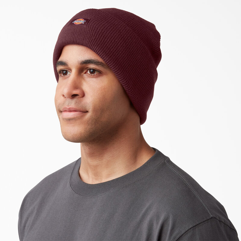 Dickies Cuffed Knit Beanie Burgundy ID-waYKlcRy
