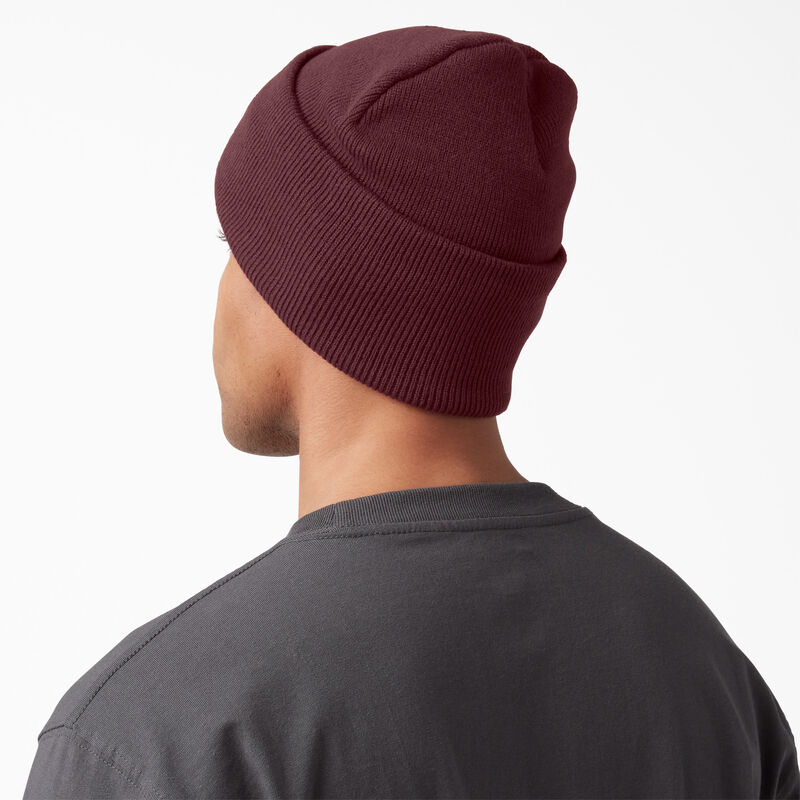 Dickies Cuffed Knit Beanie Burgundy ID-waYKlcRy