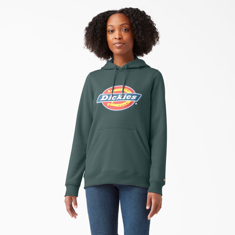 Dickies Heavyweight Logo Pullover Lincoln Green ID-waevKi5J