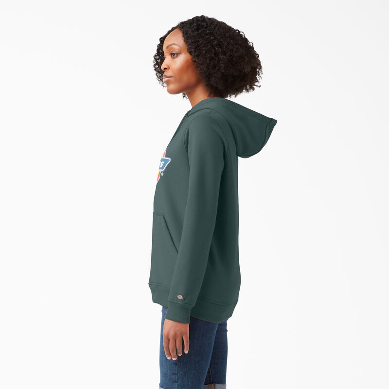 Dickies Heavyweight Logo Pullover Lincoln Green ID-waevKi5J