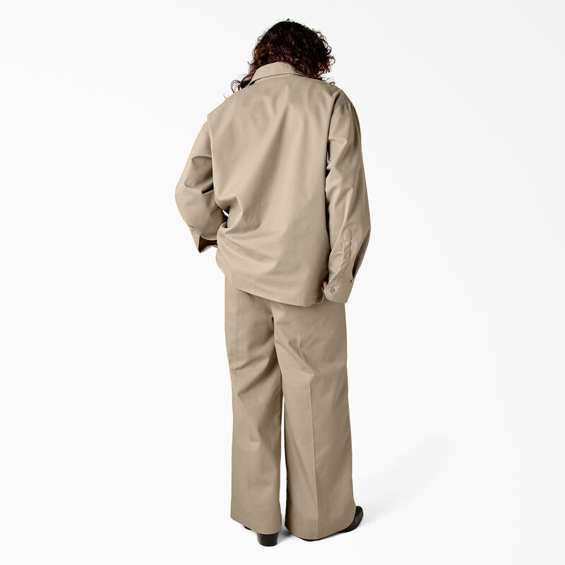 Dickies X Willy Chavarria Long Sleeve Work Shirt Desert Sand ID-wf0zl8Sj