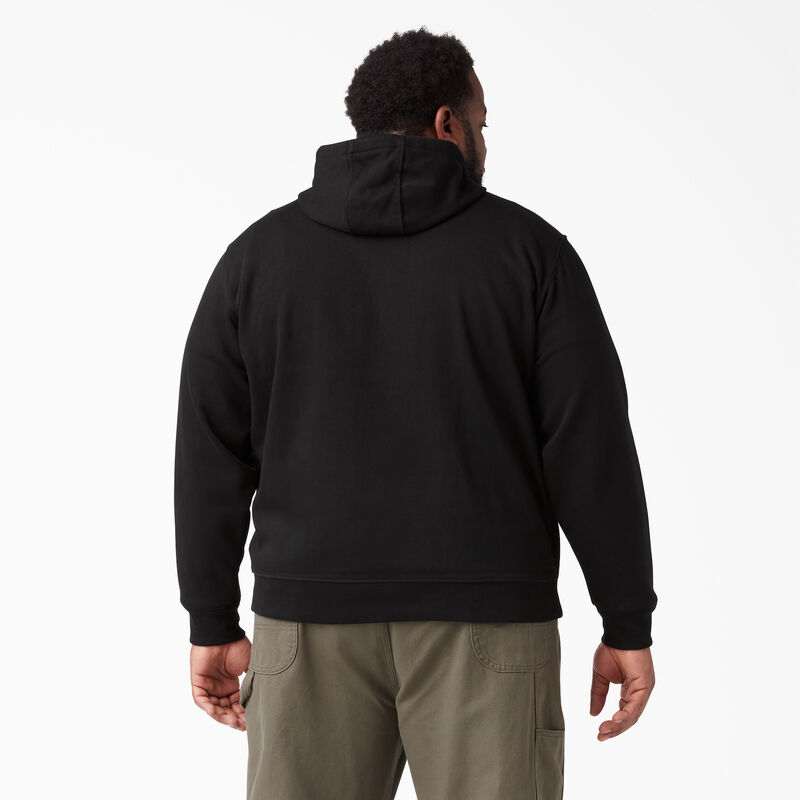 Dickies Logo Sleeve Fleece Hoodie Black ID-wnvYDmxM
