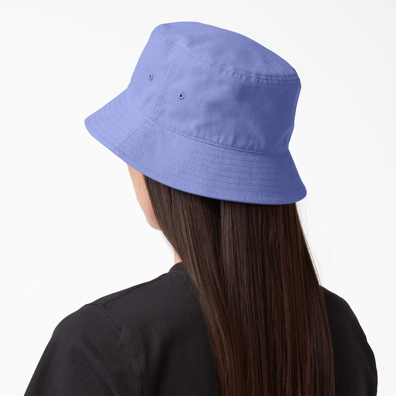 Dickies Script Logo Canvas Bucket Hat Jacaranda ID-wrBcjoy7