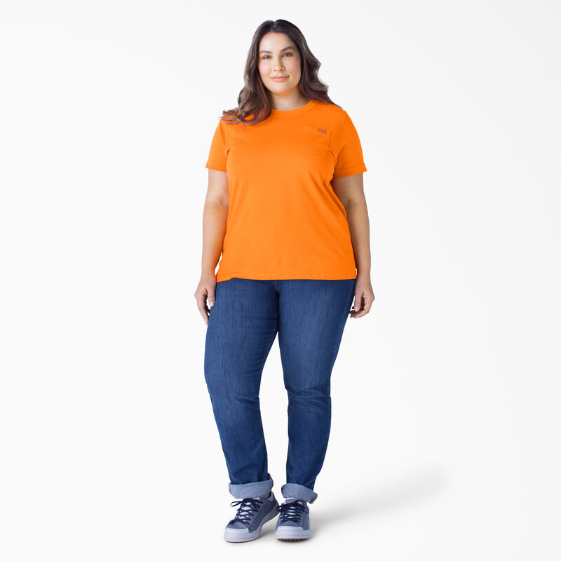 Dickies Plus Heavyweight Short Sleeve Pocket T-Shirt Orange ID-wvW3MSTX
