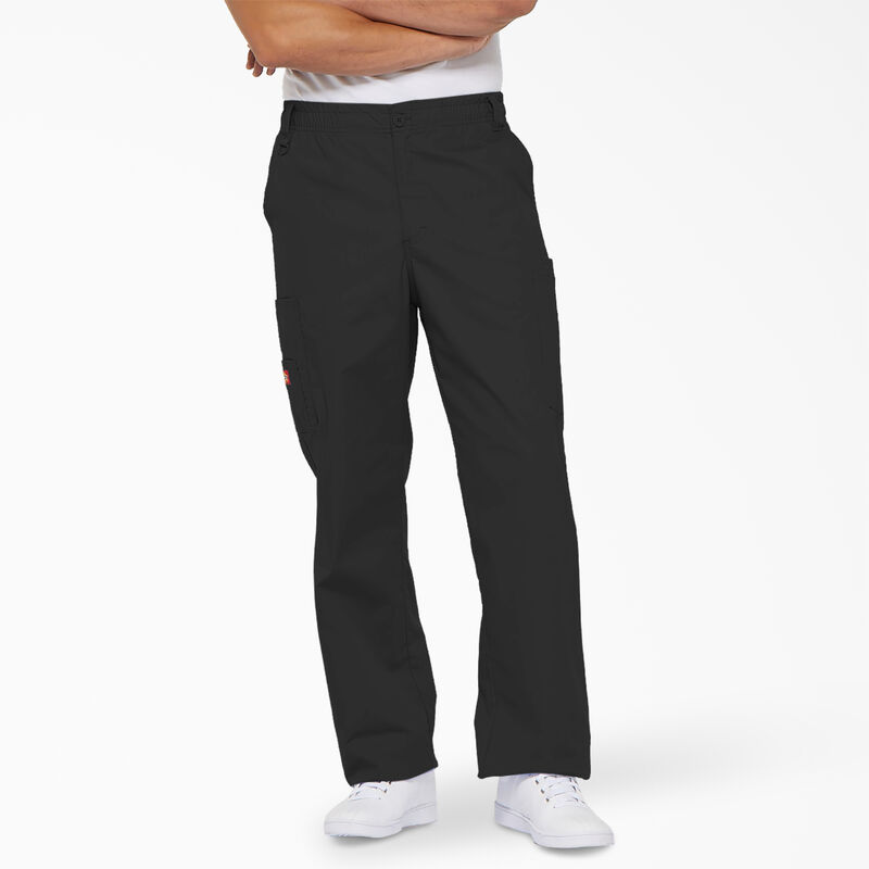 Dickies Men's EDS Signature Cargo Scrub Pants Black ID-wyvc4b3N