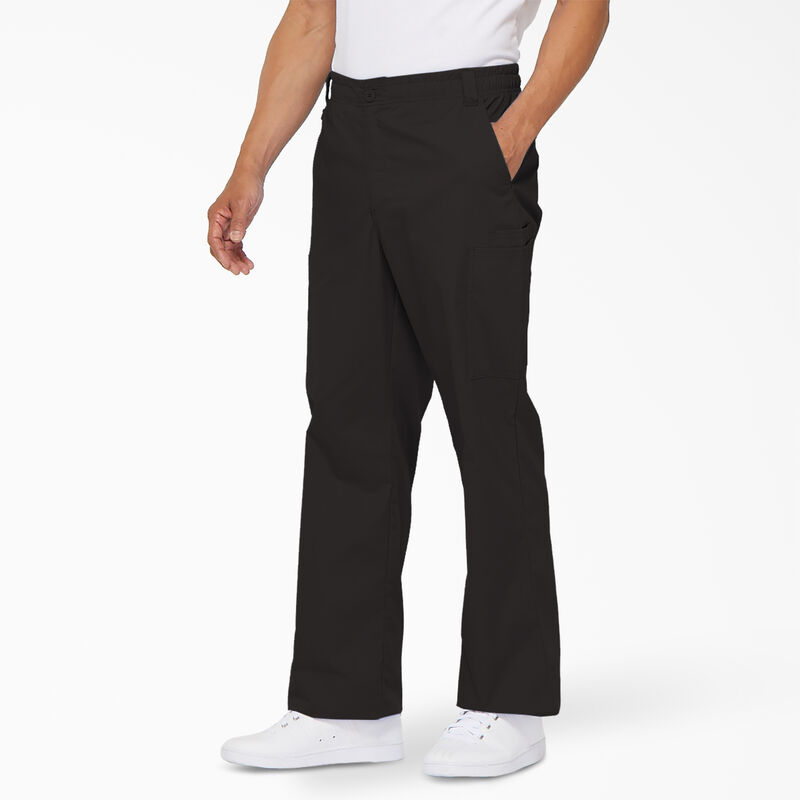 Dickies Men's EDS Signature Cargo Scrub Pants Black ID-wyvc4b3N