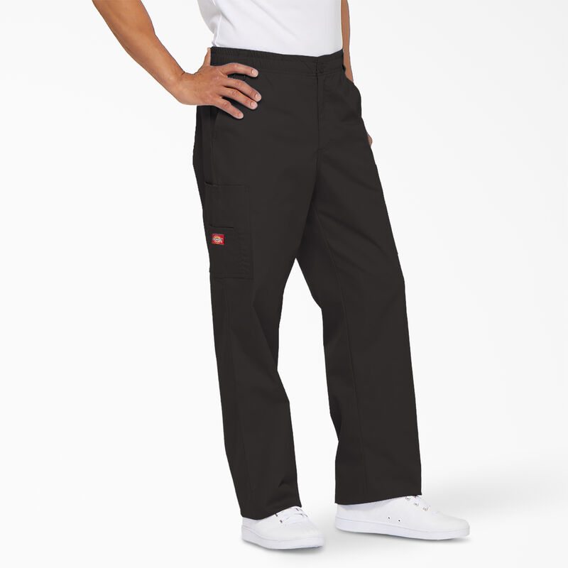 Dickies Men's EDS Signature Cargo Scrub Pants Black ID-wyvc4b3N