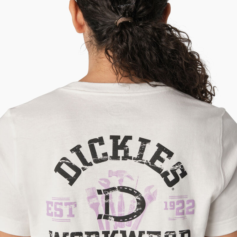 Dickies Heavyweight Workwear Graphic T-Shirt White ID-x3H85dJO