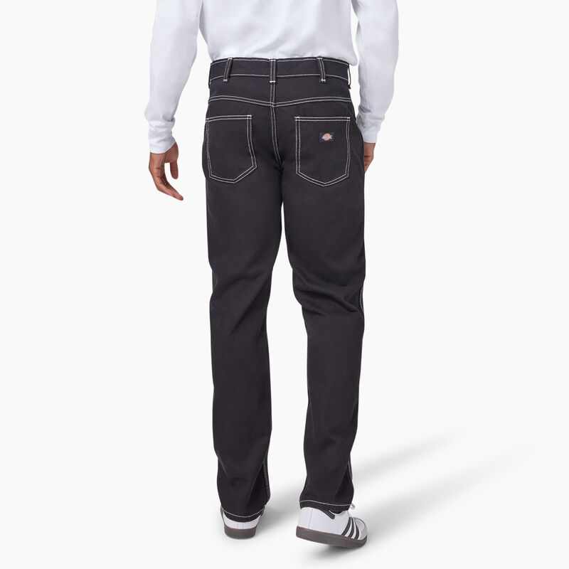 Dickies Houston Relaxed Fit Jeans Stonewashed Black ID-x9D0Oi9X