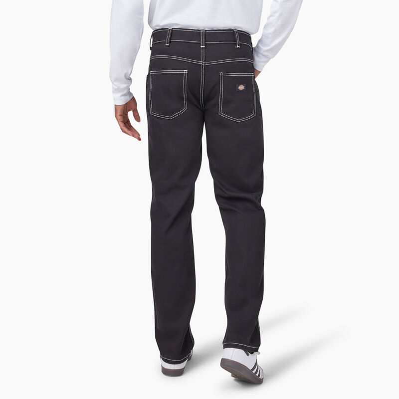Dickies Houston Relaxed Fit Jeans Stonewashed Black ID-x9D0Oi9X