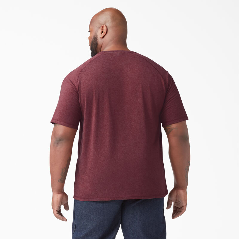 Dickies Cooling Short Sleeve Pocket T-Shirt Burgundy Heather ID-xF9OByuA