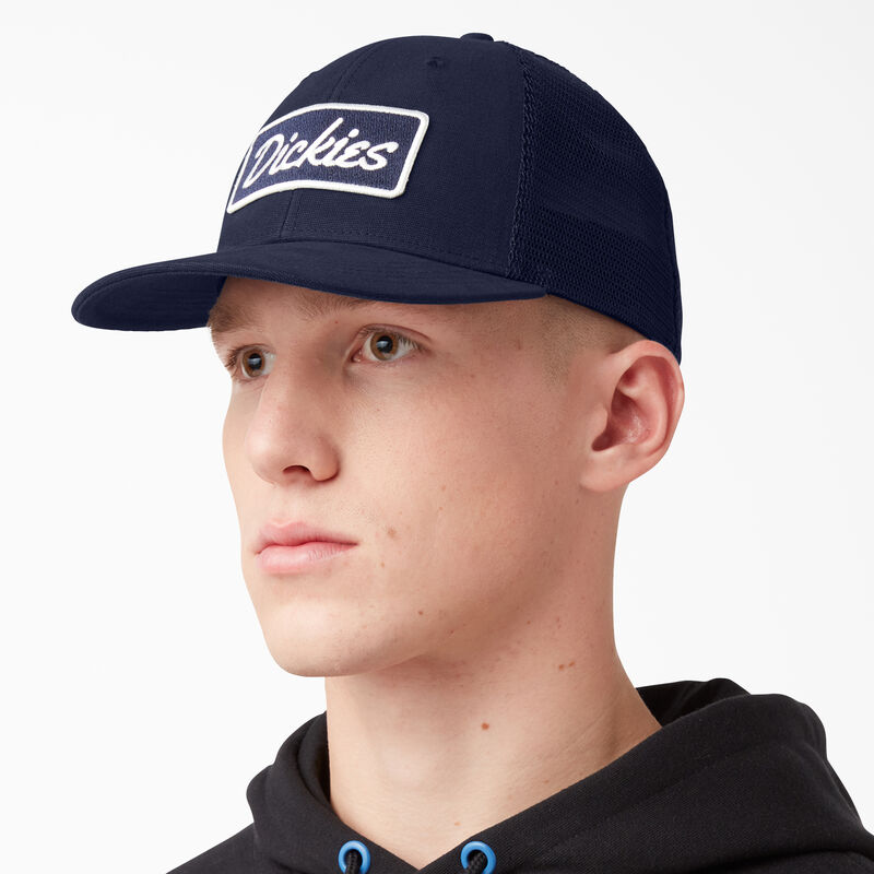 Dickies Patch Logo Trucker Cap Ink Navy ID-xIXBeiWZ
