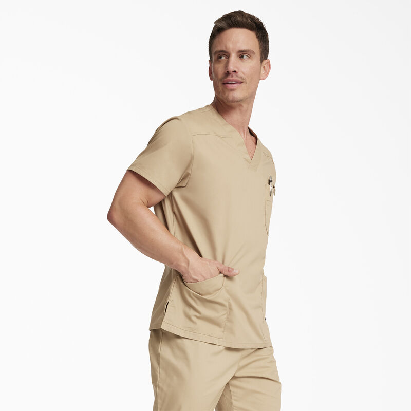 Dickies Men's EDS Signature V-Neck Scrub Top Regular ID-xWTygwQb