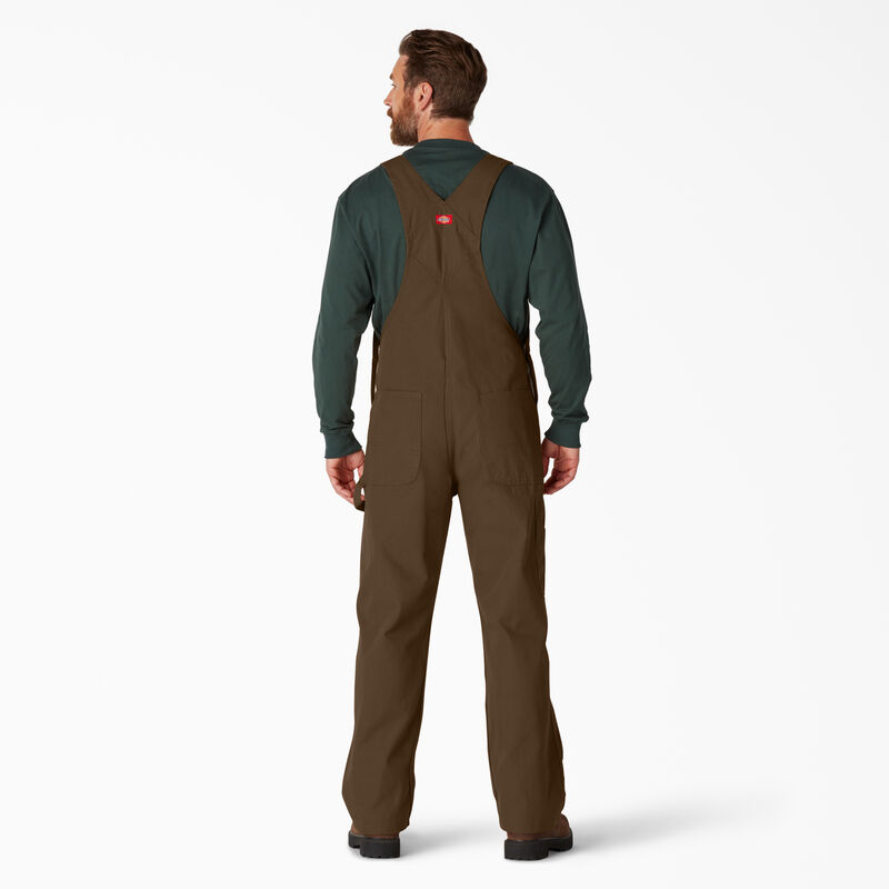 Dickies Classic Bib Overalls Rinsed Timber Brown ID-y50AgBvb
