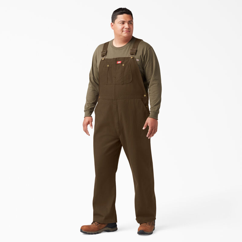 Dickies Classic Bib Overalls Rinsed Timber Brown ID-y50AgBvb