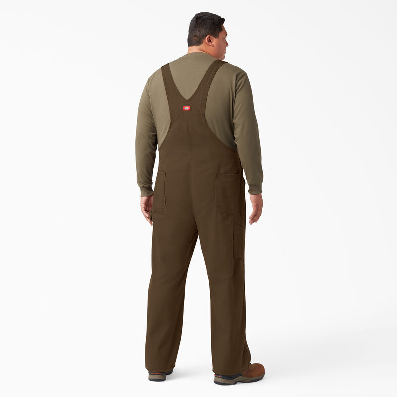 Dickies Classic Bib Overalls Rinsed Timber Brown ID-y50AgBvb