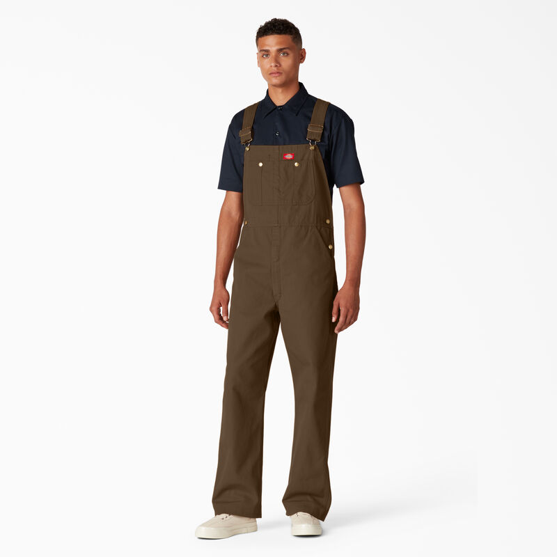 Dickies Classic Bib Overalls Rinsed Timber Brown ID-y50AgBvb