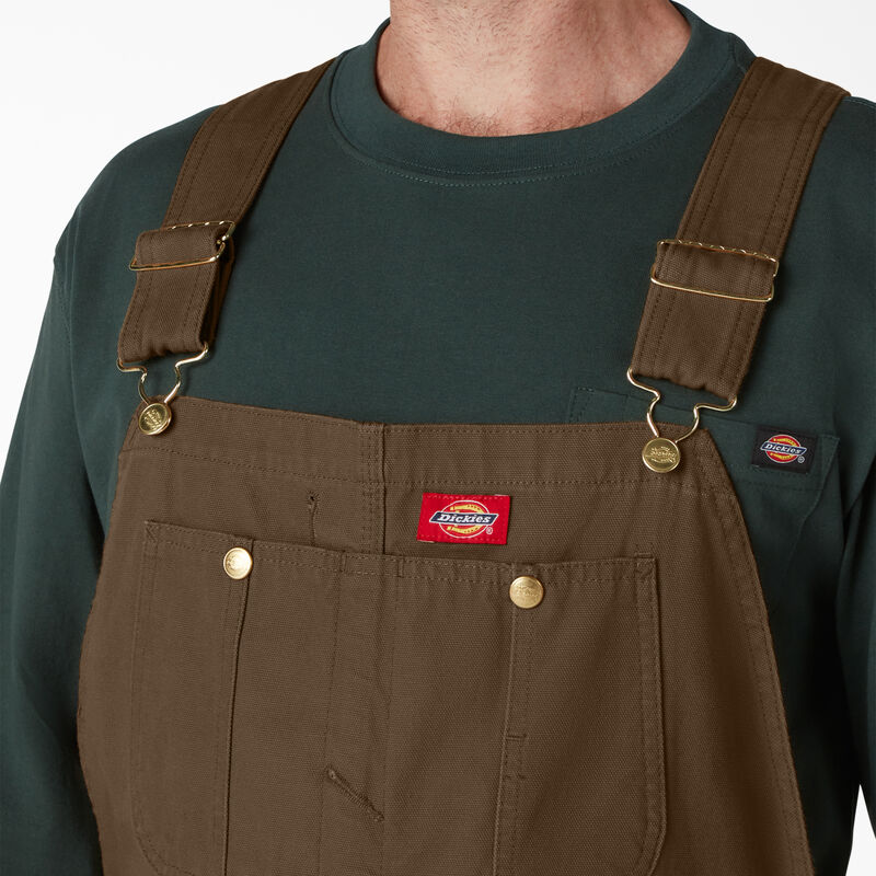 Dickies Classic Bib Overalls Rinsed Timber Brown ID-y50AgBvb