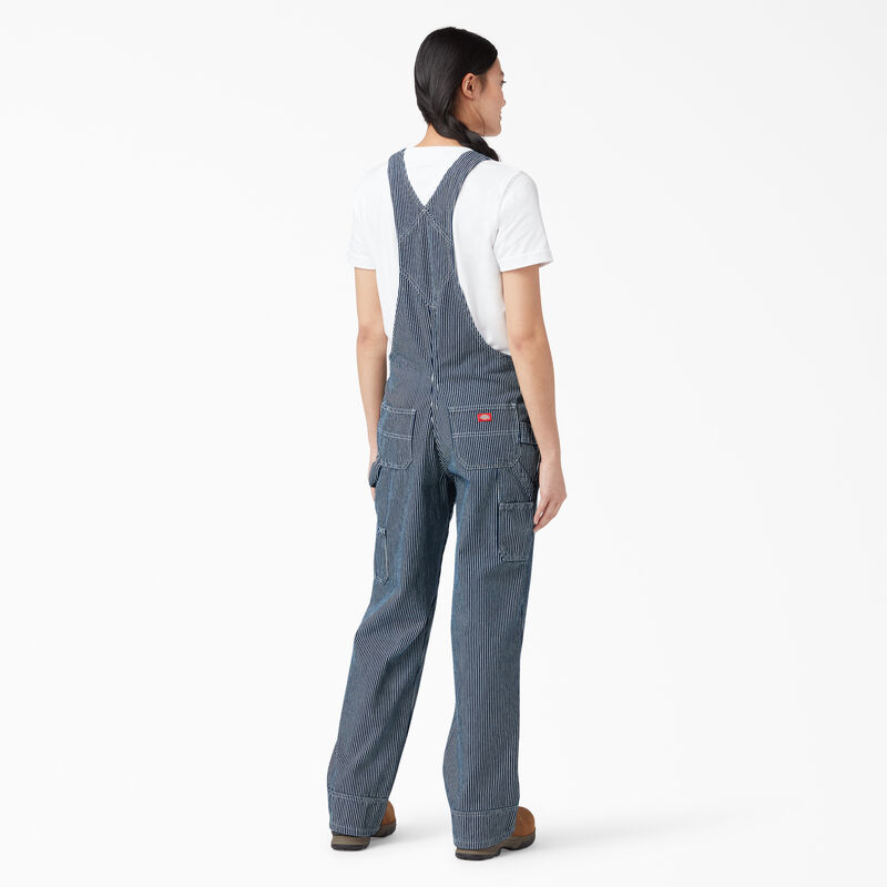 Dickies Relaxed Fit Bib Overalls Rinsed Hickory Stripe ID-yF0RdsJY