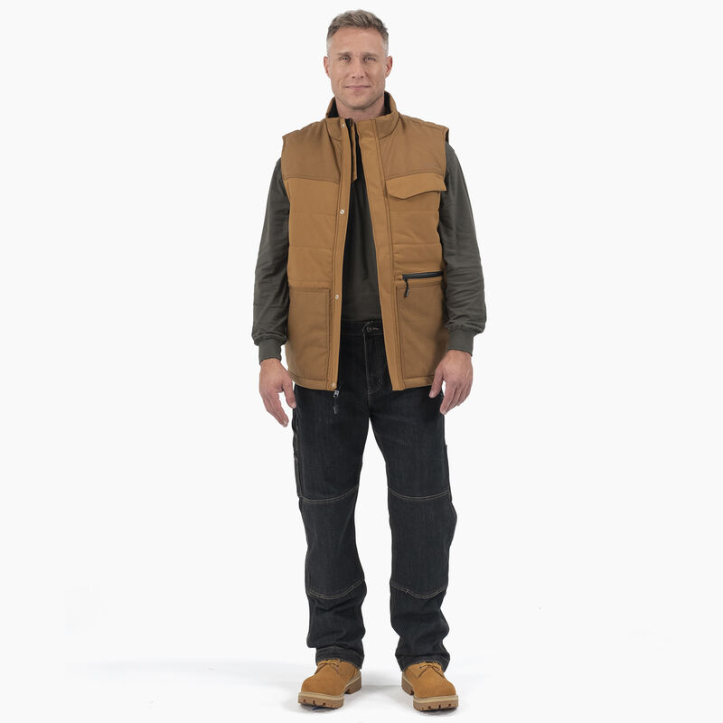 Dickies Performance Workwear Vest Brown Duck ID-yG6LLZX3